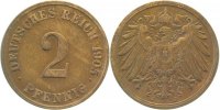 d 2.5 2 Pf 01105J~2.5 2 Pfennig 1905J ss/vz J 011