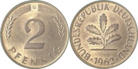 d 1.2 2 Pf 38162G~1.2 2 Pfennig  1962G bfr J 381