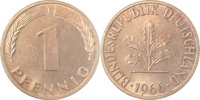  1.0 1 Pf   38066F~1.0 1 Pfennig  1966F stgl J 380 10,00 EUR Differenzbesteuert nach §25a UstG zzgl. Versand