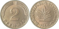  1.0 2 Pf   38166G~1.0 2 Pfennig  1966G stgl J 381 5,00 EUR Differenzbesteuert nach §25a UstG zzgl. Versand