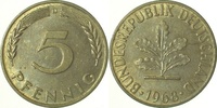  1.2 5 Pf   38268D~1.2 5 Pfennig  1968D bfr J 382 10,00 EUR Differenzbesteuert nach §25a UstG zzgl. Versand