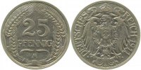 d 01811A~2.5 25 Pfennig 1911A ss/vz J 018