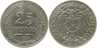 d 01811D~1.5 25 Pfennig 1911D f.prfr. J 018
