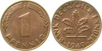  1.5 1 Pf   37649J~1.5 1 Pfennig  1949J f.bfr J 376 12,00 EUR Differenzbesteuert nach §25a UstG zzgl. Versand