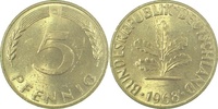 d 1.5 5 Pf 38268G~1.5 5 Pfennig  1968G f.bfr. J 382