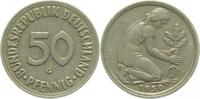     38450G~8v2 50 Pfennig  1950G Neugeb. 8v2 J 384 12,00 EUR Differenzbesteuert nach §25a UstG zzgl. Versand