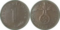 d 2.5 1 Pf 36140G~2.5 1 Pfennig 1940G ss/vz J 361