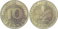     38370G~1.0 10 Pfennig  1970G stgl J 383 6,00 EUR Differenzbesteuert nach §25a UstG zzgl. Versand