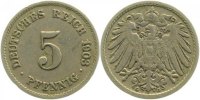 d 3.0 5 Pf 012n03G~3.0 5 Pfennig 1903G ss J 012