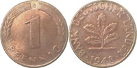 d 2.5 1 Pf 37648G~2.5 1 Pfennig  1948G ss/vz J 376