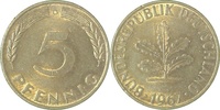  2.0 5 Pf   38267G~2.0 5 Pfennig  1967G vz J 382 23,00 EUR Differenzbesteuert nach §25a UstG zzgl. Versand