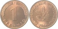  0.9 1 Pf   38066F~0.9 1 Pfennig  1966F stgl fein J 380 18,00 EUR Differenzbesteuert nach §25a UstG zzgl. Versand