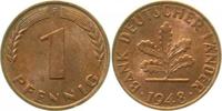 d 1.2 1 Pf 37648F~1.2 1 Pfennig  1948F f.stgl J 376