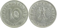 d 37547F~2.5 10 Pfennig 1947F ss/vz J 375