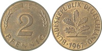 d 1.5 2 Pf 38167J~1.5 2 Pfennig  1967J f. bfr J 381