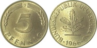  1.0 5 Pf   38266G~1.0 5 Pfennig  1966G stgl J 382 23,00 EUR Differenzbesteuert nach §25a UstG zzgl. Versand