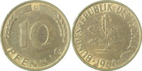     38366G~1.5 10 Pfennig  1966G f.bfr J 383 4,00 EUR Differenzbesteuert nach §25a UstG zzgl. Versand