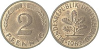  2 Pf   38162F~1.2a 2 Pfennig  1962F bfr Erstabschlag (EA)! ! J 381 8,00 EUR Differenzbesteuert nach §25a UstG zzgl. Versand