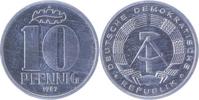     151087A~1.0a 10 Pfennig  DDR 1987A spgl. J1510 13,00 EUR Differenzbesteuert nach §25a UstG zzgl. Versand