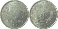  5 Pf   150978A~1.1a 5 Pfennig  DDR 1978A spgl/f.stgl J1509 15,00 EUR Differenzbesteuert nach §25a UstG zzgl. Versand