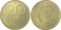     1511b84A~1.1 20Pfennig  DDR 1984A bfr/stgl/matt J1511b 3,50 EUR Differenzbesteuert nach §25a UstG zzgl. Versand