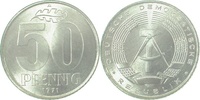     151271A~1.0 50 Pfennig  DDR 1971A stgl./matt J1512 5,00 EUR Differenzbesteuert nach §25a UstG zzgl. Versand