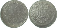 d  P29918-2.2 10 Pfennig  1918 D10 vz- J 299