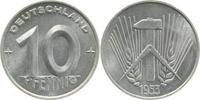     150753A~1.0 10 Pfennig  DDR 1953A stgl./matt J1507 95,00 EUR Differenzbesteuert nach §25a UstG zzgl. Versand