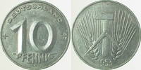     150753E~1.8 10 Pfennig  DDR 1953E vz+ J1507 40,00 EUR Differenzbesteuert nach §25a UstG zzgl. Versand