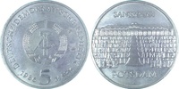     160986A~1.0 5 Mark  Schloß Sanssouci 1986A J1609 13,50 EUR Differenzbesteuert nach §25a UstG zzgl. Versand