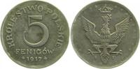 d 2.5 5 Pf JN60517F~2.5 5 Pfennig  1917F ss/vz JN 605