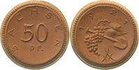 d  JN5421-~1.2 50 Pfennig  1921 Sachsen prfr. JN54