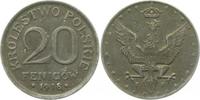     JN60718F~2.0 20 Fenigow 1918F vz!! JN 607a 23,00 EUR Differenzbesteuert nach §25a UstG zzgl. Versand