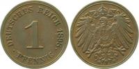 d 1.5 1 Pf 01098G~1.5 1 Pfennig  1898G f.prfr. keine Umlaufspuren !!! J 010