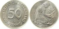 d  F38478D1.2 50 Pfennig 1978D 2,95g.artfr.Rohling  unm. J 384