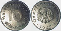 d  37547F~0.0 10 Pfennig  47F PP zapon, hervorragend erhalten. extrem selten!! J 375