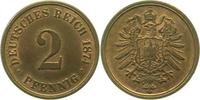  1.2 2 Pf   00274A~1.2 2 Pfennig  1874A prfr!! J 002 59,00 EUR Differenzbesteuert nach §25a UstG zzgl. Versand