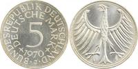  5 DM   38770J~0.9a   1970J stgl/fein Erstabschlag (EA)! !! J 387 49,00 EUR Differenzbesteuert nach §25a UstG zzgl. Versand