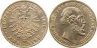 d 2 RM 08476A~2.8-GG 2 Reichsmark Meckl. Schwerin 76A ss+ !! J 084