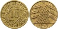 d  31733G~2.8 10 Pfennig  1933G ss+ J 317