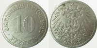 d 01392G~3.5 10 Pfennig 1892G s/ss J 013