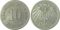 d 01394E~3.5 10 Pfennig 1894E s/ss J 013