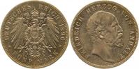  5 Mark   02196A~2.2-GG   1896A Friedrich v.Anhalt ss/vz-f.vz !!! J 021 1785,00 EUR Differenzbesteuert nach §25a UstG zzgl. Versand