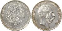     12276E~2.1-GG 5 Mark  Sachsen Albert 1876E f.vz/vz !!! J 122 535,00 EUR Differenzbesteuert nach §25a UstG zzgl. Versand