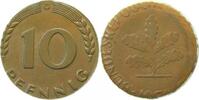     F38350G2.2 10 Pfennig  1950G a.1Pfennig Rohling geprägt 2gr. J 383 225,00 EUR Differenzbesteuert nach §25a UstG zzgl. Versand