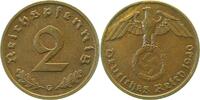 d 1.5 2 Pf 36240G~1.5 2 Pfennig  1940G vz/stgl !!!!! J 362