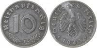d 37143F~2.0 10 Pfennig 1943F vz J 371