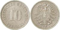     00474G~1.2-H 10 Pfennig  1874G prfr. mit leichter Riffelrand J 004 138,00 EUR Differenzbesteuert nach §25a UstG zzgl. Versand