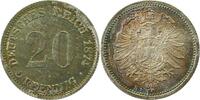     00574B~1.1a-GG-PAT 20Pfennig  1874B prfr/stgl. !!! herrliche Patina ... 82,00 EUR Differenzbesteuert nach §25a UstG zzgl. Versand