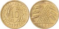     31725A~2.0b 10 Pfennig  1925A vz, interessante Randprägung !!!! J 317 18,00 EUR Differenzbesteuert nach §25a UstG zzgl. Versand